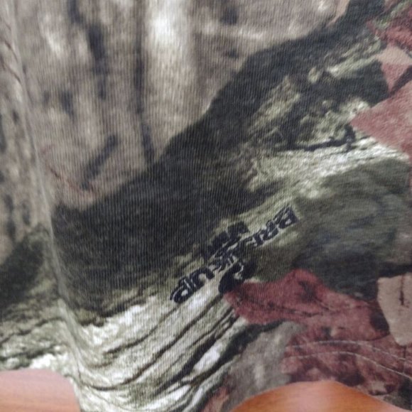 Men's Camouflage T Shirt Dumper Dan's Charter Fishing Fleet Sz.M - Picture 7 of 7